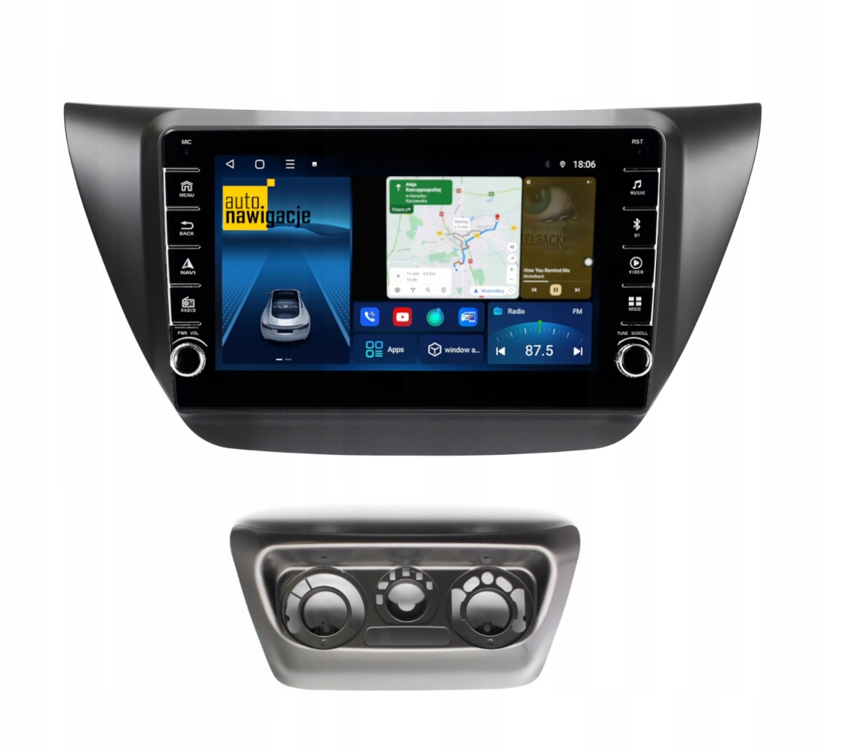 RADIO NAWIGACJA GPS MITSUBISHI LANCER VII 2003-2008 ANDROID 4/64 GB 3 RADIO NAWIGACJA GPS MITSUBISHI LANCER VII 2003-2008 ANDROID 4/64 GB