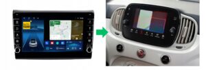 RADIO NAWIGACJA GPS FIAT 500 2016-2019 ANDROID 4/64 GB