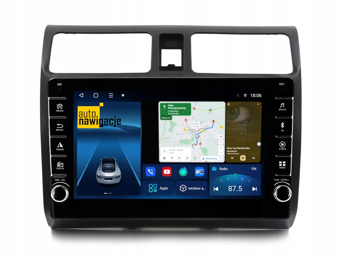 RADIO NAWIGACJA GPS SUZUKI SWIFT 2004-2010 ANDROID 8/128 GB 3 RADIO NAWIGACJA GPS SUZUKI SWIFT 2004-2010 ANDROID 8/128 GB
