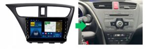 RADIO NAWIGACJA GPS HONDA CIVIC IX 2011-2017 ANDROID 4/64 GB