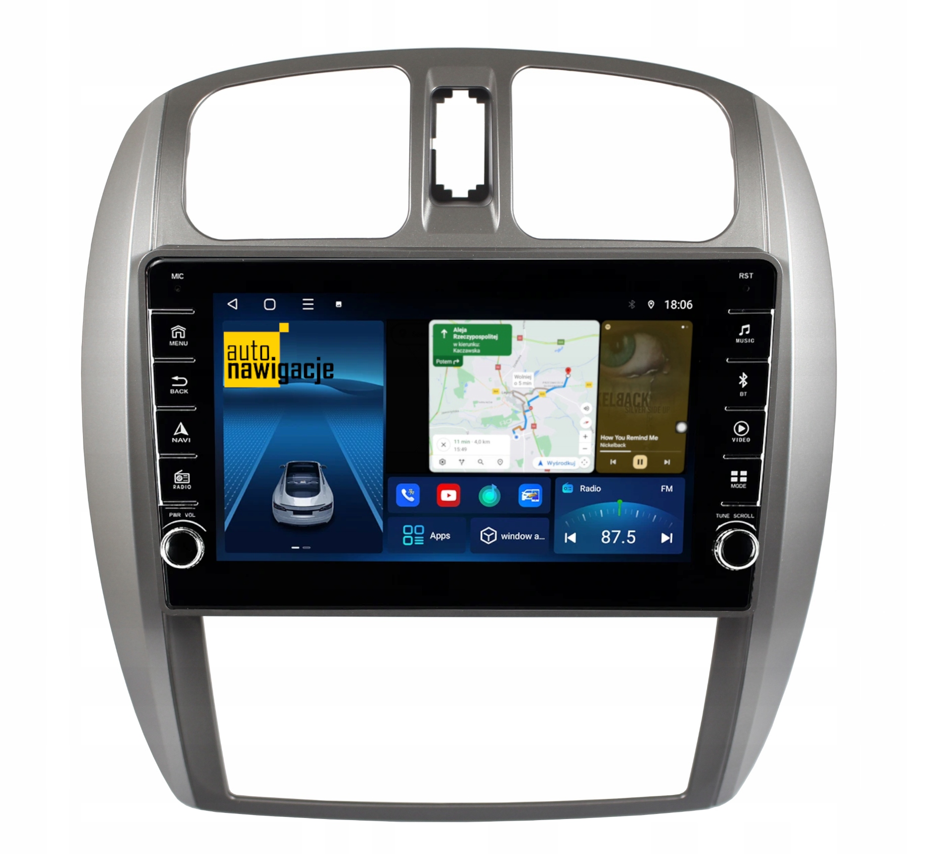 RADIO NAWIGACJA GPS MAZDA 323 1998-2003 ANDROID 4/64 GB
