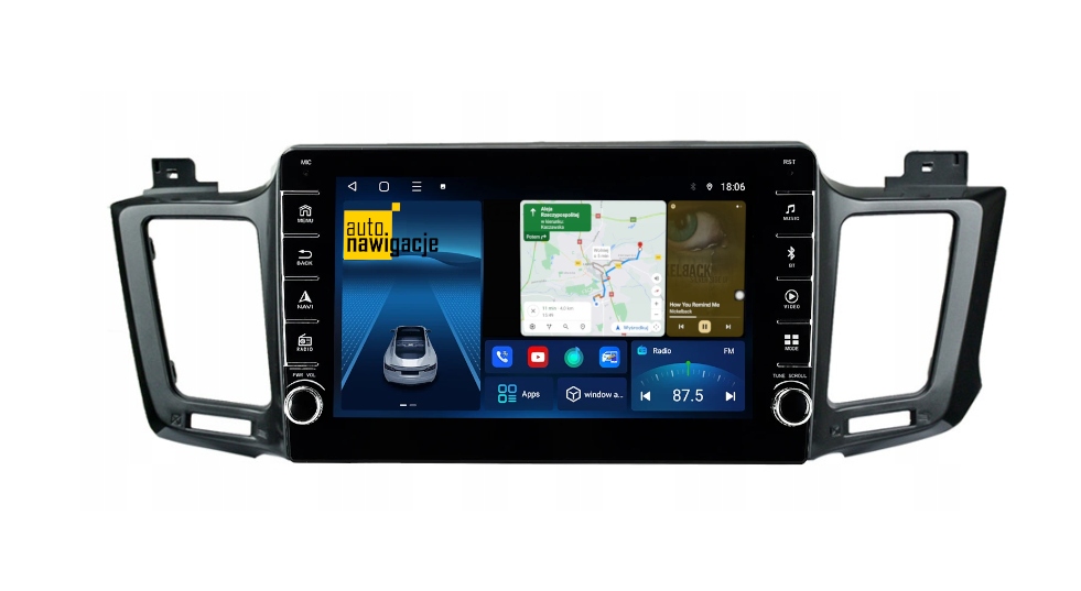 RADIO NAWIGACJA GPS TOYOTA RAV4 RAV-4 IV 2013-2019 ANDROID 4/64 GB