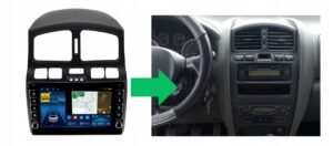 RADIO NAWIGACJA GPS HYUNDAI SANTA FE I 2000-2006 ANDROID 8/128 GB