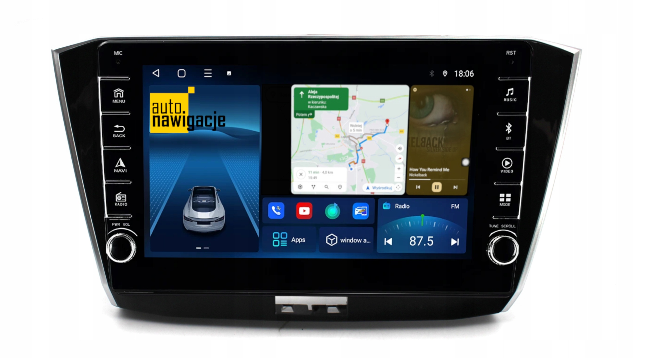 RADIO NAWIGACJA GPS VOLKSWAGEN PASSAT CC 2016-2018 ANDROID 4/64 GB 3 RADIO NAWIGACJA GPS VOLKSWAGEN PASSAT CC 2016-2018 ANDROID 4/64 GB