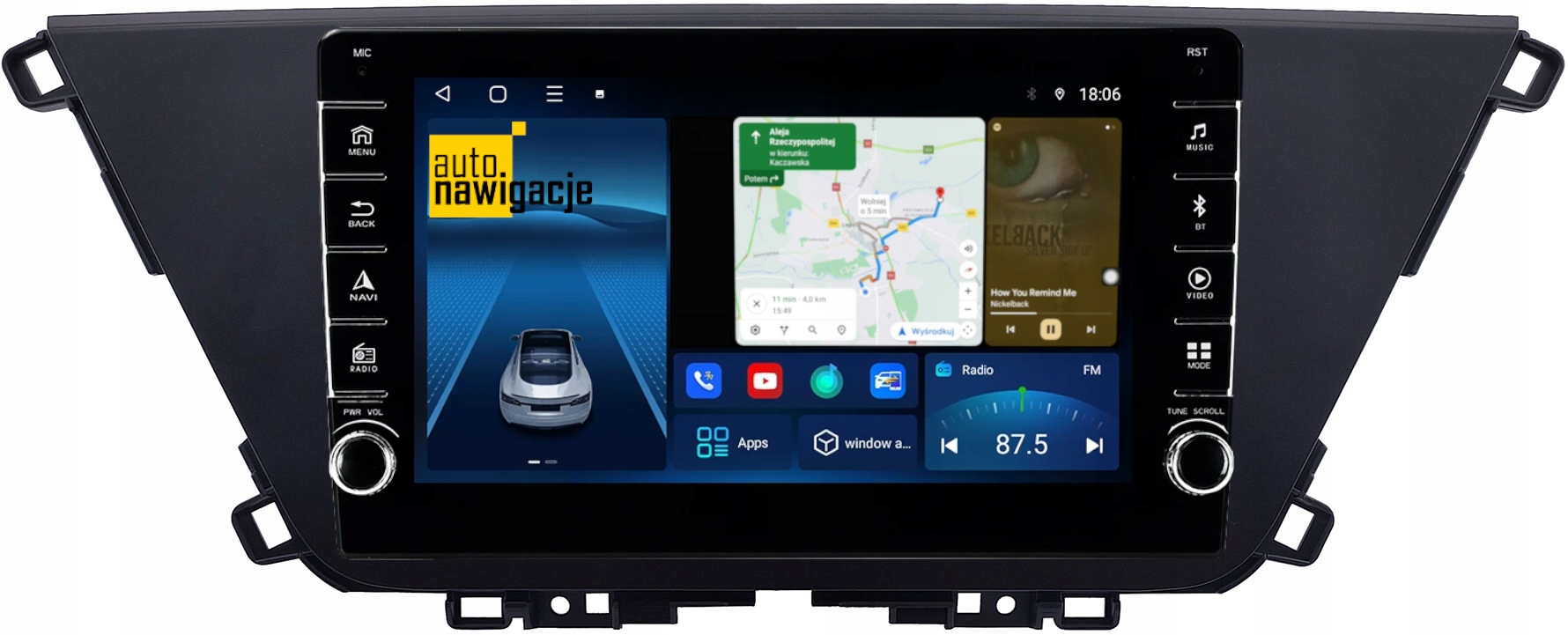 RADIO NAWIGACJA GPS KIA CARENS 2021+ ANDROID 4/64 GB 3 RADIO NAWIGACJA GPS KIA CARENS 2021+ ANDROID 4/64 GB