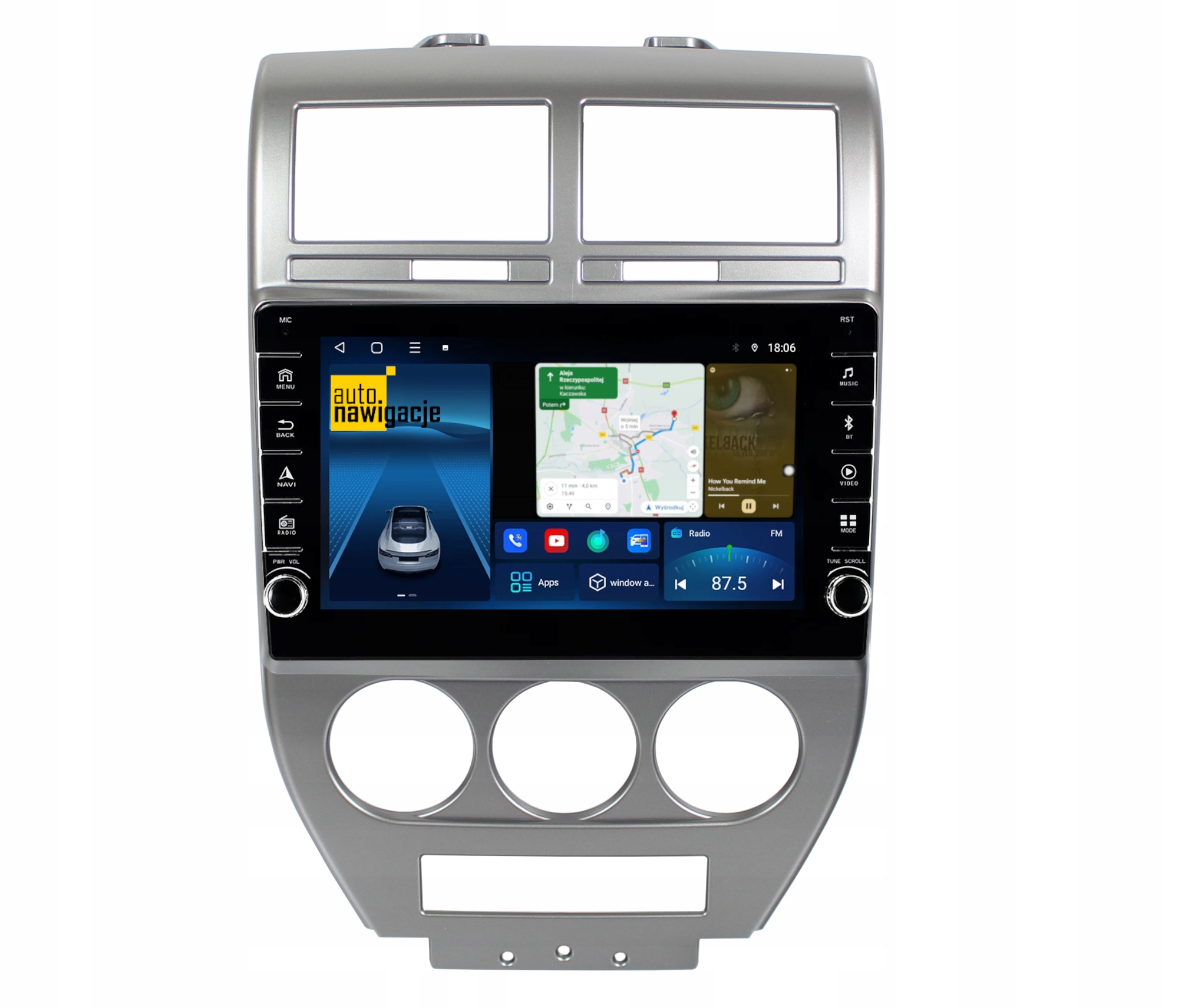 RADIO NAWIGACJA GPS JEEP COMPASS 2006-2010 ANDROID 4/64 GB 3 RADIO NAWIGACJA GPS JEEP COMPASS 2006-2010 ANDROID 4/64 GB