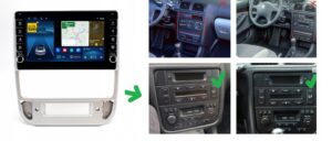 RADIO NAWIGACJA GPS PEUGEOT 406 1995-2004 ANDROID 8/128 GB