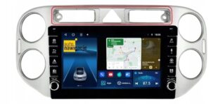 RADIO NAWIGACJA GPS VOLKSWAGEN TIGUAN I 2006-2017 ANDROID CARPLAY 4/64 GB