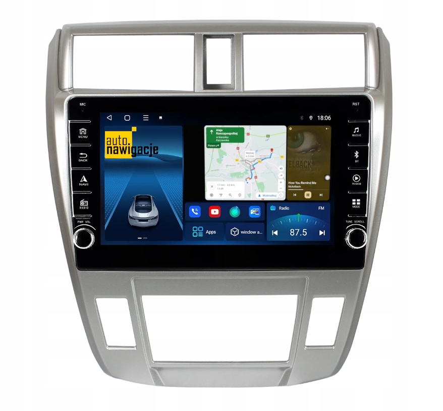 RADIO NAWIGACJA GPS HONDA CITY V 2008-2013 ANDROID 4/64 GB