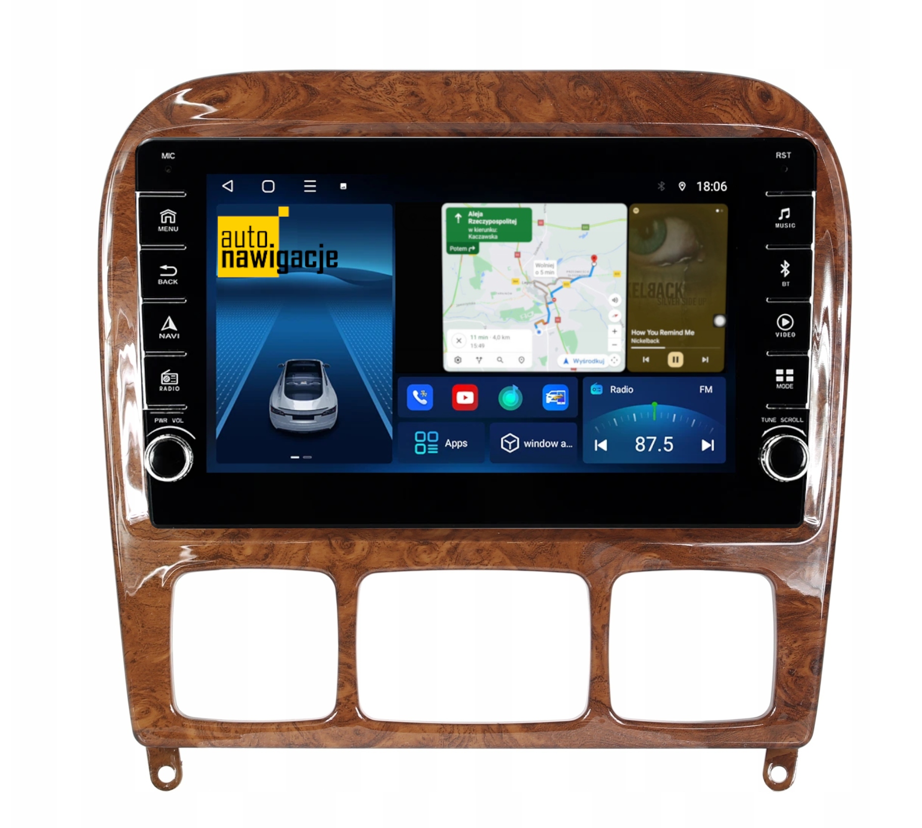 RADIO NAWIGACJA GPS MERCEDES W220 S KLASA 1998-2005 ANDROID 4/64 GB 3 RADIO NAWIGACJA GPS MERCEDES W220 S KLASA 1998-2005 ANDROID 4/64 GB