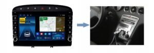 RADIO NAWIGACJA GPS PEUGEOT 408 2010-2014 ANDROID 8/128 GB