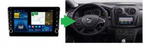 RADIONAWIGACJA GPS DACIA SANDERO 2012-2016 ANDROID 8/128 GB