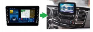 RADIO NAWIGACJA GPS FORD TRANSIT TOURNEO CUSTOM 2018-2023 ANDROID 4/64 GB