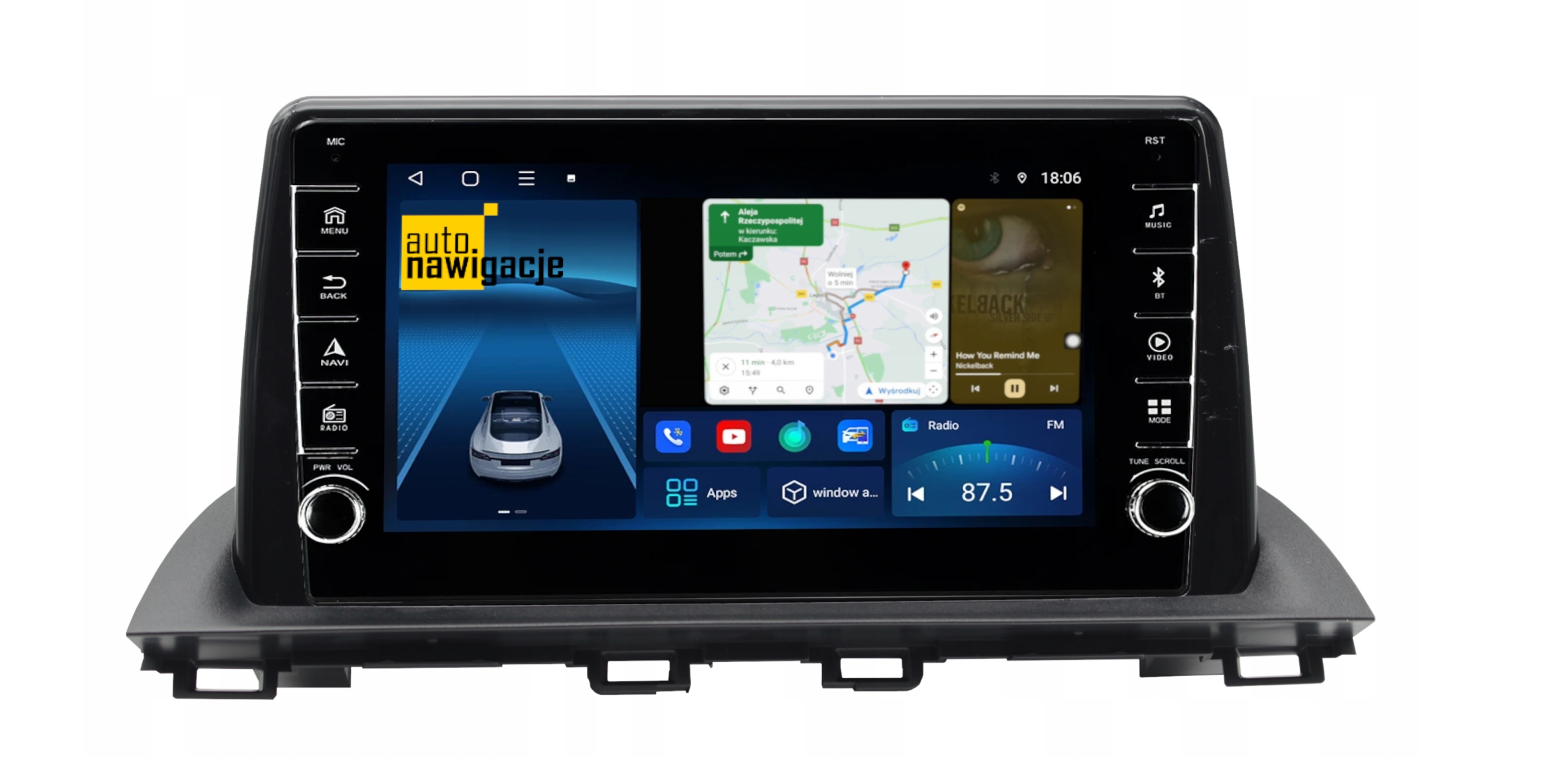 RADIO NAWIGACJA GPS MAZDA 3 AXELA 2013-2018 ANDROID 2/32 GB