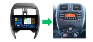 RADIO NAWIGACJA GPS NISSAN MICRA 2015+ ANDROID 8/128 GB