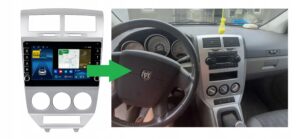 RADIO NAWIGACJA GPS DODGE CALIBER 2006-2011 ANDROID 4/64 GB