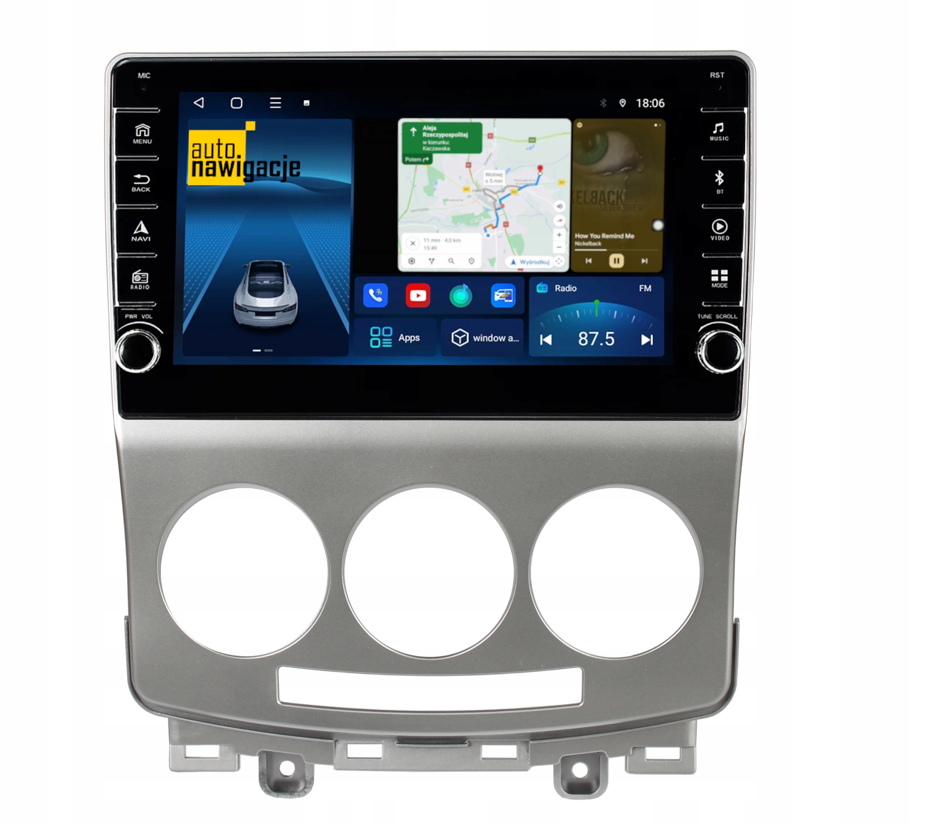 RADIO NAWIGACJA GPS MAZDA 5 2005-2010 ANDROID 4/64 GB 3 RADIO NAWIGACJA GPS MAZDA 5 2005-2010 ANDROID 4/64 GB