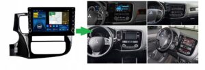RADIO NAWIGACJA GPS MITSUBISHI OUTLANDER III 2012+ ANDROID CARPLAY 8/128 GB