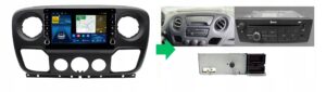 RADIO NAWIGACJA GPS NISSAN NV400 2010-2018 ANDROID 8/128 GB