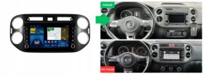 RADIO NAWIGACJA GPS VOLKSWAGEN TIGUAN I 2010-2016 ANDROID 4/64 GB