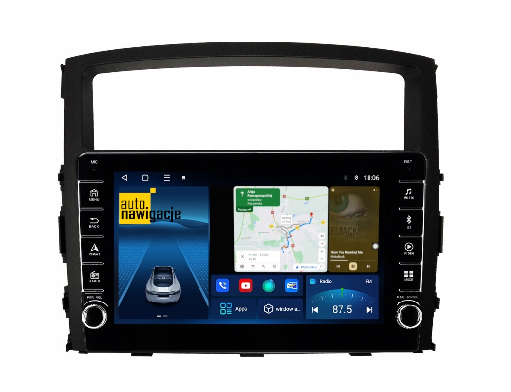 RADIO NAWIGACJA GPS MITSUBISHI PAJERO 2006-2014 ANDROID 4/64 GB 3 RADIO NAWIGACJA GPS MITSUBISHI PAJERO 2006-2014 ANDROID 4/64 GB