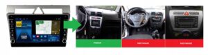 RADIO NAWIGACJA GPS KIA PICANTO I 2008-2011 ANDROID 4/64 GB
