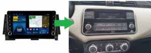 RADIO NAWIGACJA GPS NISSAN Micra 2017+ ANDROID 8/128 GB