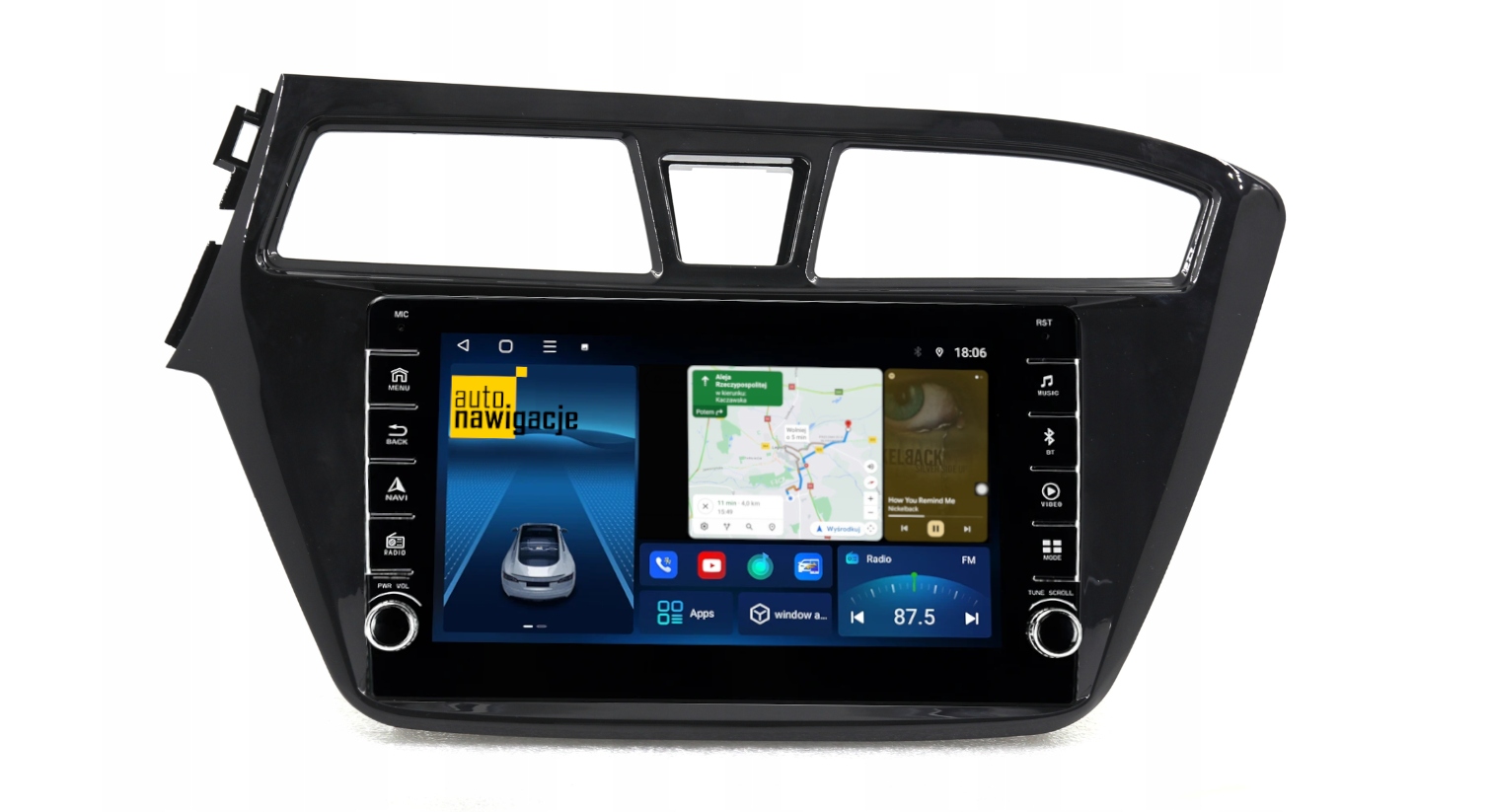 RADIO NAWIGACJA GPS HYUNDAI I20 2014-2018 ANDROID 4/64 GB