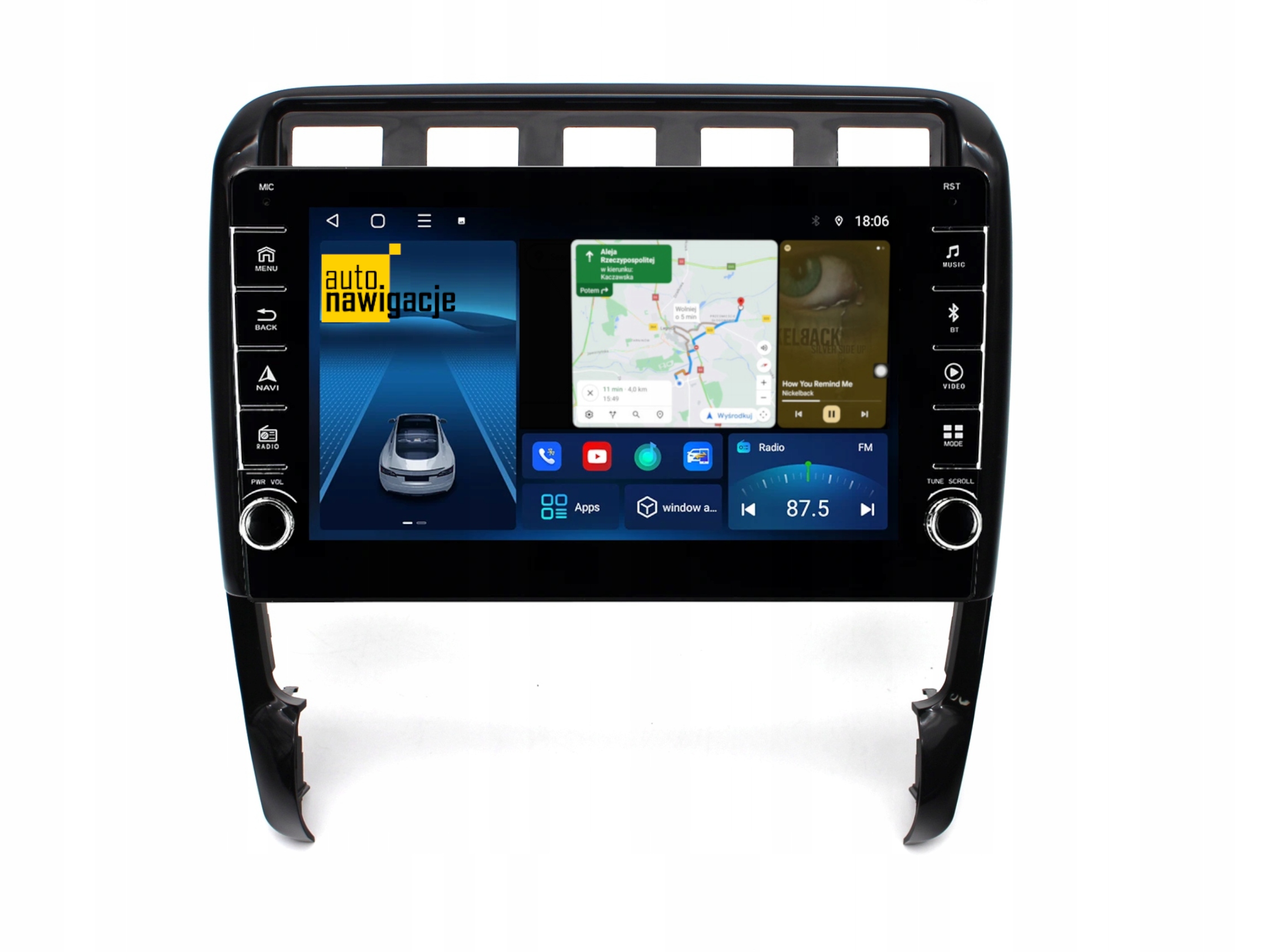 RADIO NAWIGACJA GPS PORSCHE CAYENNE 2002-2010 ANDROID 4/64 GB