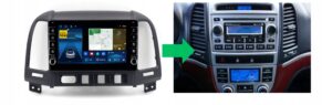 RADIO NAWIGACJA GPS HYUNDAI SANTA FE 2006-2012 ANDROID 4/64 GB