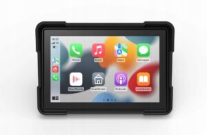 NAWIGACJA GPS BEZPRZEWODOWY CARPLAY MOTOR MOTOCYKL ANDROID + KAMERY COFANIA