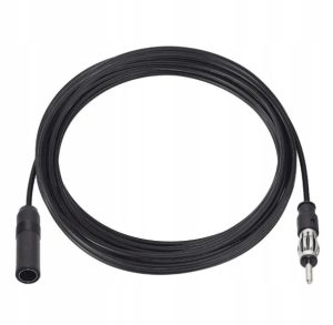 PRZEDŁUŻACZ ANTENY SAMOCHODOWEJ KABEL 300 CM AM/FM ANTENA RADIOWA