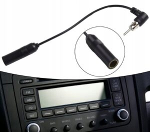 PRZEDŁUŻACZ ANTENY SAMOCHODOWEJ KABEL 22CM AM/FM ANTENA RADIOWA