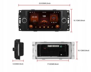 RADIO NAWIGACJA GPS DODGE DURANGO 2003-07 ANDROID 2GB 64GB