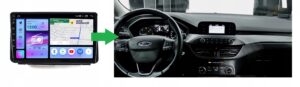 RADIO NAWIGACJA GPS FORD KUGA 2019-2023 ANDROID CARPLAY 8/128 GB