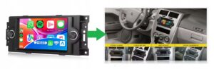 RADIO NAWIGACJA GPS DODGE DURANGO 2003-2007 ANDROID 2GB 64GB