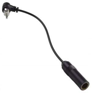 PRZEDŁUŻACZ ANTENY SAMOCHODOWEJ KABEL 22CM AM/FM ANTENA RADIOWA