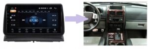 RADIO NAWIGACJA GPS DODGE NITRO 2007-2010 ANDROID 4/64 GB
