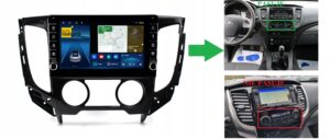 RADIO NAWIGACJA MITSUBISHI L200 2015-2020 ANDROID 8/128 GB