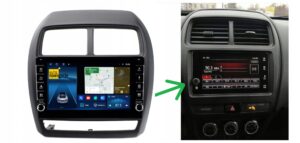 RADIO NAWIGACJA GPS MITSUBISHI ASX 2018-2021 ANDROID 8/128 GB