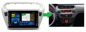 RADIO NAWIGACJA GPS CITROEN C-ELYSEE 2012+ ANDROID 4/64 GB