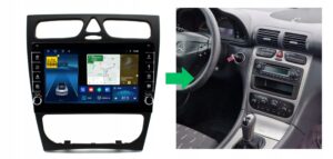 RADIO NAWIGACJA MERCEDES BENZ KLASA C W203 2000-2005 ANDROID 2/64 GB