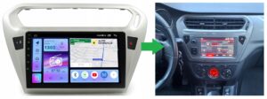 RADIO NAWIGACJA GPS CITROEN C-ELYSEE 2012+ ANDROID 4/64 GB