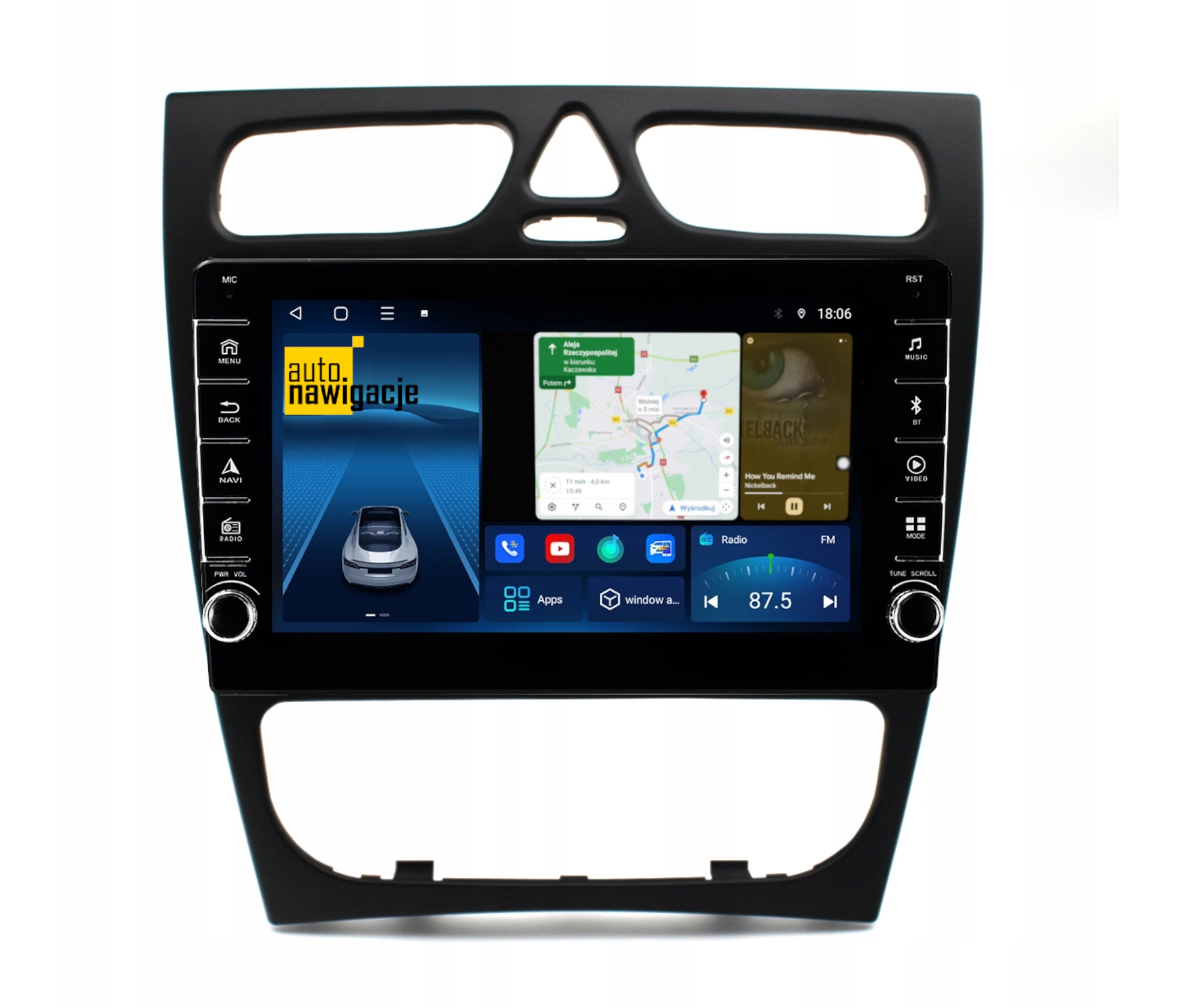 RADIO NAWIGACJA MERCEDES BENZ CLK W209 2002-2005 ANDROID 4/64 GB 3 RADIO NAWIGACJA MERCEDES BENZ CLK W209 2002-2005 ANDROID 4/64 GB