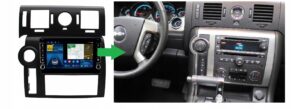 RADIO NAWIGACJA GPS HUMMER H2 2008-2009 ANDROID 8/128 GB