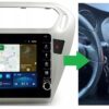 RADIO NAWIGACJA GPS CITROEN C-ELYSEE 2012+ ANDROID 4/64 GB