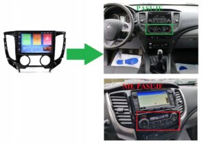 RADIO NAWIGACJA MITSUBISHI L200 2015-2020 ANDROID 4/64 GB