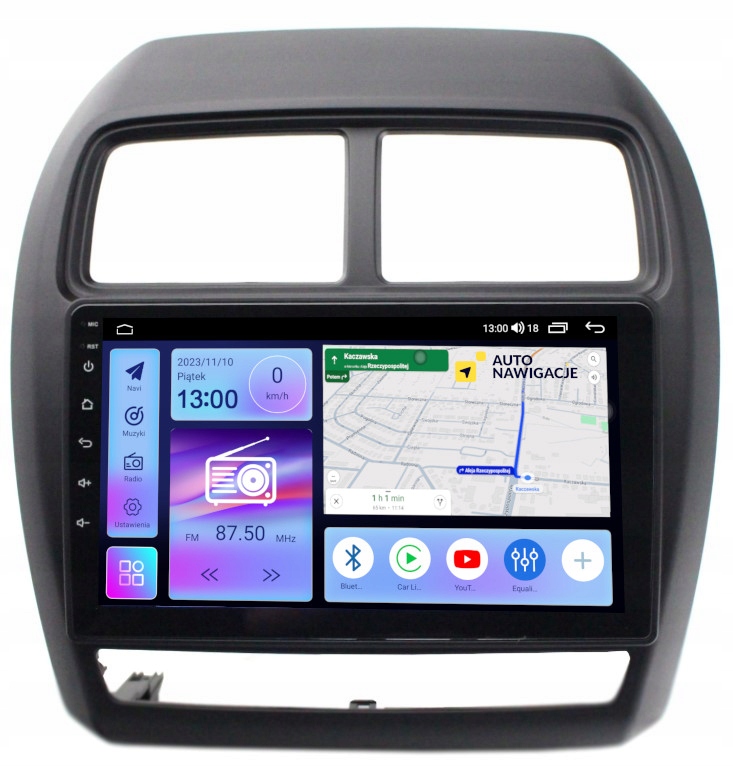 RADIO NAWIGACJA GPS MITSUBISHI ASX 2018-2021 ANDROID 4/64 GB