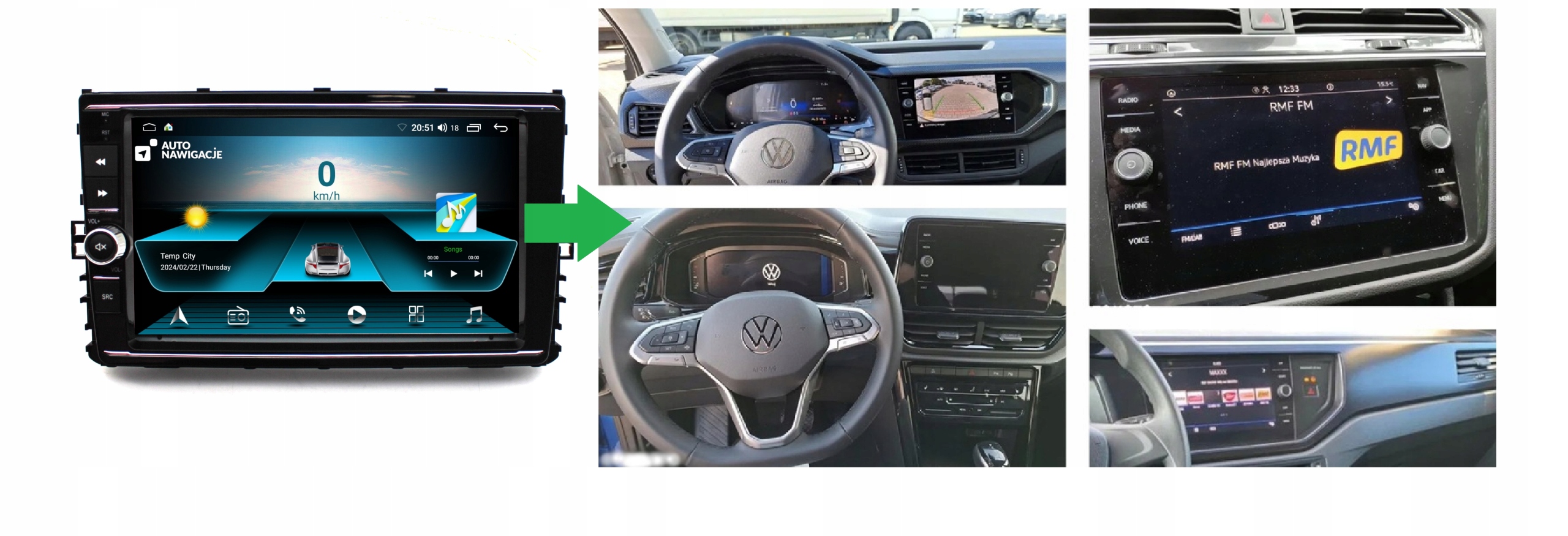 RADIO NAWIGACJA GPS VOLKSWAGEN TIGUAN PASSAT MAGOTAN ANDROID 2/64 GB 5 RADIO NAWIGACJA GPS VOLKSWAGEN TIGUAN PASSAT MAGOTAN ANDROID 2/64 GB