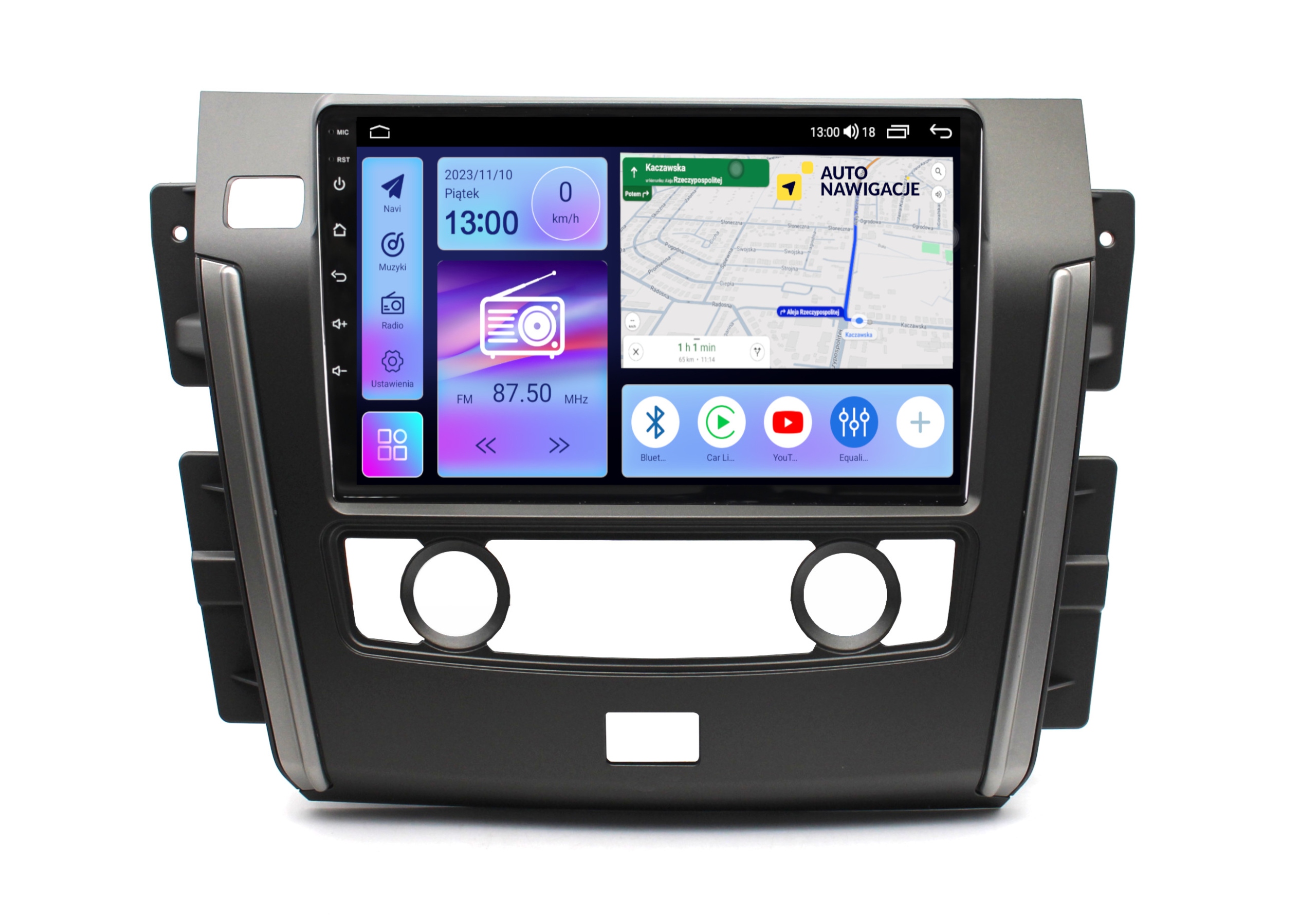 RADIO NAWIGACJA GPS NISSAN PATROL Y62 2010-2020 ANDROID 4/64 GB 3 RADIO NAWIGACJA GPS NISSAN PATROL Y62 2010-2020 ANDROID 4/64 GB